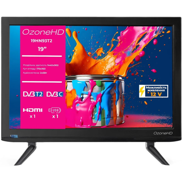 Телевизор OZONEHD 19HN93T2 купить в Киеве, Харькове, Днепре, Запорожье. Одессе, Львове магазин TOP TV