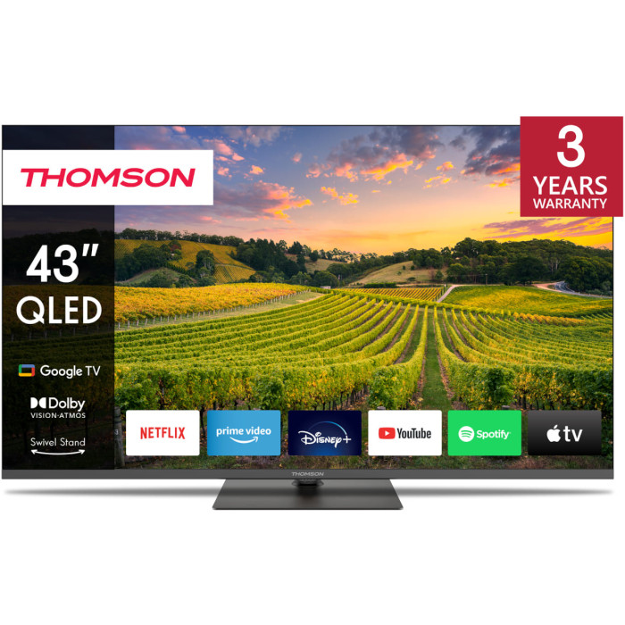 Телевизор THOMSON 43QG5C14 купить в Киеве, Харькове, Днепре, Запорожье. Одессе, Львове магазин TOP TV