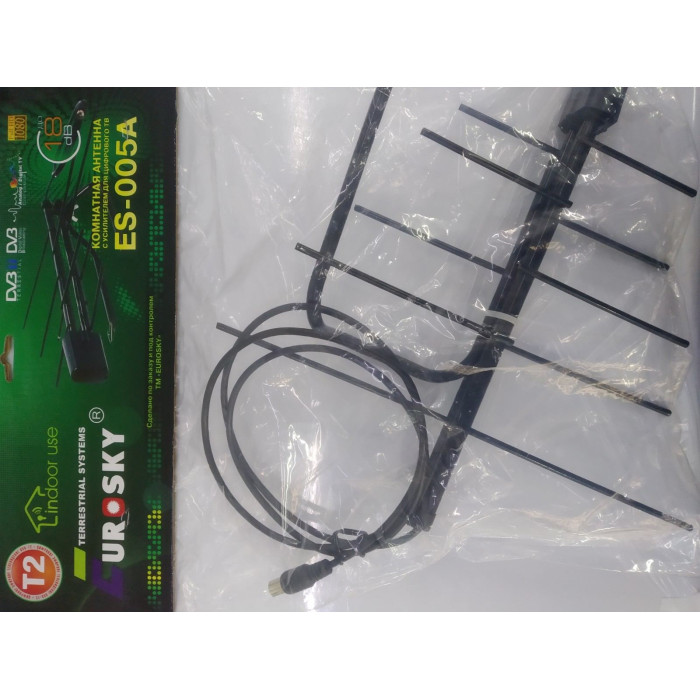 Антенна EUROSKY ES-005A купить в Киеве, Харькове, Днепре, Запорожье. Одессе, Львове магазин TOP TV