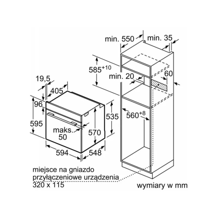 Духова шафа BOSCH HBA554EB0 купити у Київі, Харкові, Дніпрі, Одесі, Запоріжжі, Львові магазин TopTv