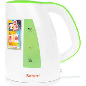 Електрочайник SATURN ST-EK8436U White/Lt.Green