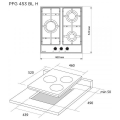 Варильна поверхня PYRAMIDA PFG 453 BL H