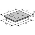 Варильна поверхня VENTOLUX HG622 B9G RCS I (BK)