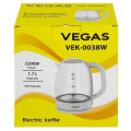 Електрочайник VEGAS VEK-0038W