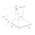 Витяжка PYRAMIDA KH50WH