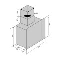 Витяжка VENTOLUX VITTO 60 BK (1000) TRC MM