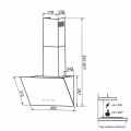 Витяжка MINOLA HVS5242BL700LED