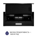 Витяжка MINOLA HTL 6614 BLF 1000 LED