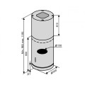 Витяжка VENTOLUX ISOLA CILINDRO 1200
