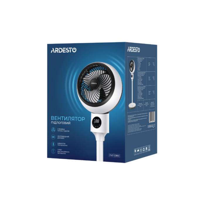 Вентилятор ARDESTO FNT-C880 купити у Київі, Харкові, Дніпрі, Одесі, Запоріжжі, Львові магазин TopTv