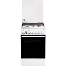 Плита кухонная GRETA 1470-ГЭ-52А білий ч.р. т.