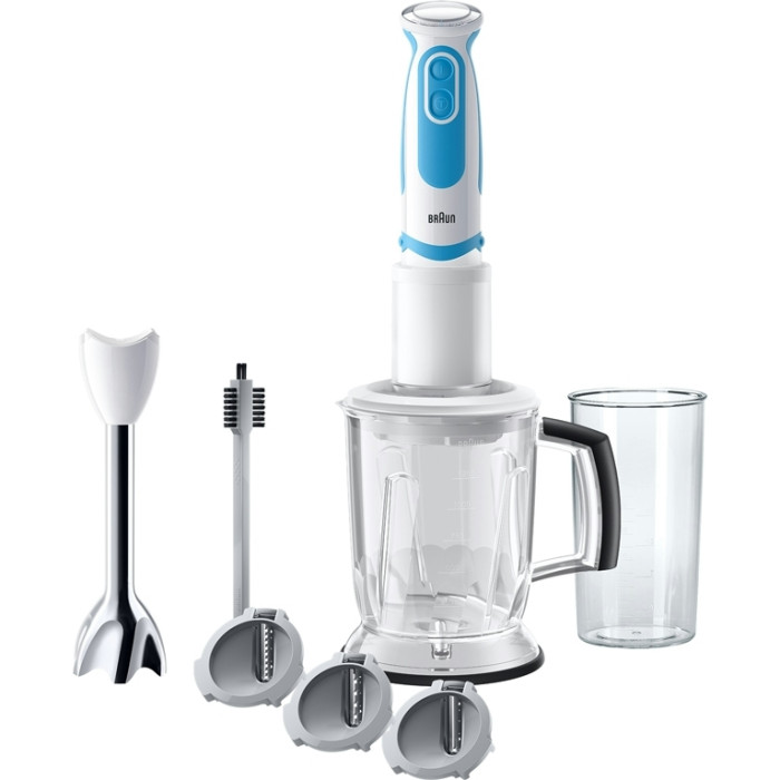 Блендер BRAUN MQ5260WHBL купити у Київі, Харкові, Дніпрі, Одесі, Запоріжжі, Львові магазин TopTv