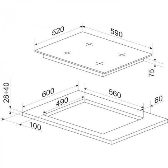 Варильна поверхня HANSA BHMI610302 купити у Київі, Харкові, Дніпрі, Одесі, Запоріжжі, Львові магазин TopTv