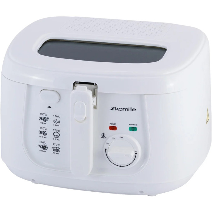 Фритюрница KAMILLE KM6811 купить в Киеве, Харькове, Днепре, Запорожье. Одессе, Львове магазин TOP TV