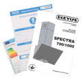 Витяжка ELEYUS SPECTRA 700 LED 60 BL