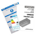 Витяжка ELEYUS URBAN 960 LED 52 IS