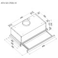 Витяжка PYRAMIDA ATH50(700)IX