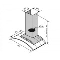 Витяжка VENTOLUX FERRARA 60 INOX (700) PB