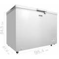 Морозильная камера HEINNER HFF-V188BKF+