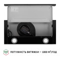 Витяжка PERFELLI TL 6622 BL 1000 LED