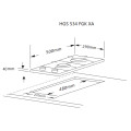 Варильна поверхня INTERLINE HGS 534 FGK XA