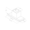 Витяжка ELICA HIDDEN 2.0 IX/A/72