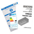 Витяжка ELEYUS URBAN 700 LED 52 IS