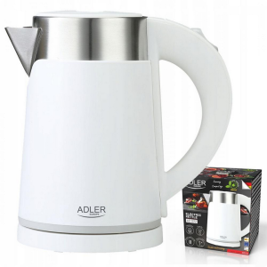 Електрочайник ADLER AD1372 white