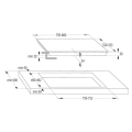 Варильна поверхня GORENJE IS846BG