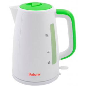 Електрочайник SATURN ST-EK8435U White/Green