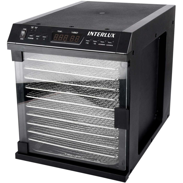 Сушка для продуктів INTERLUX ILFD-8808MH купити у Київі, Харкові, Дніпрі, Одесі, Запоріжжі, Львові магазин TopTv