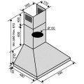 Витяжка VENTOLUX MILANO 60 BK (700)