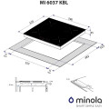 Варочная поверхность MINOLA MI 6037 KBL
