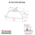 Витяжка PERFELLI BI 5453 BL 850 LED Strip