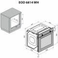 Духова шафа MINOLA EOD 6814 WH