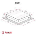 Варильна поверхня PERFELLI HI 674 BL