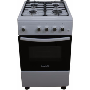 Плита кухонна BORGIO GG 540W MBBL белая