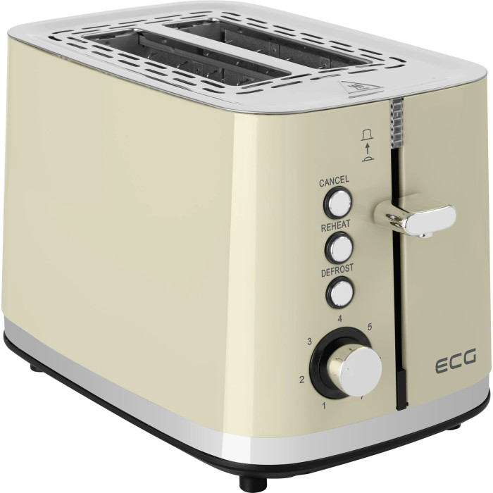 Тостер ECG ST 2766 Vintage Vanilla купити у Київі, Харкові, Дніпрі, Одесі, Запоріжжі, Львові магазин TopTv