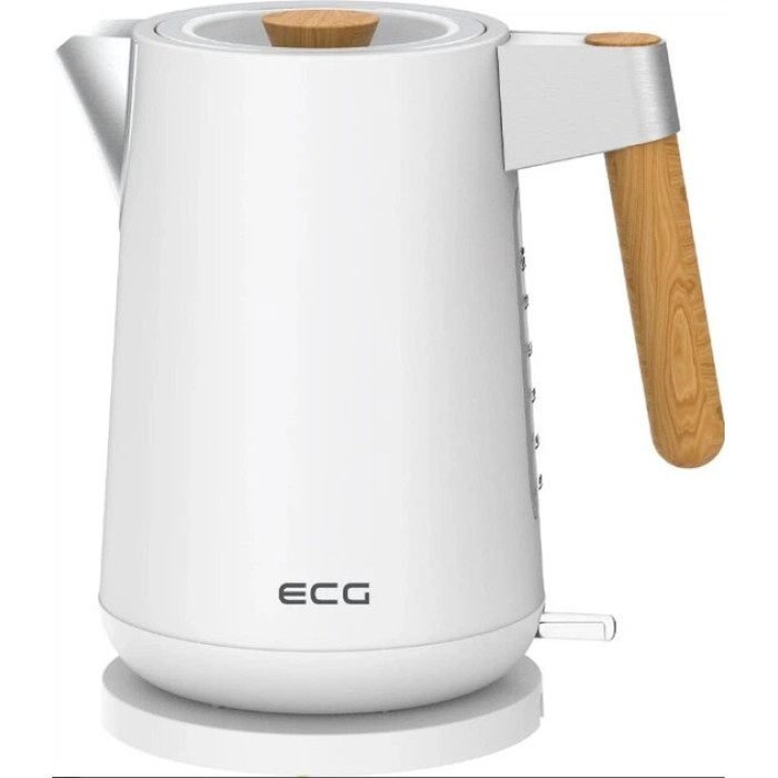 Електрочайник ECG RK1768 Strix Timber White купити у Київі, Харкові, Дніпрі, Одесі, Запоріжжі, Львові магазин TopTv