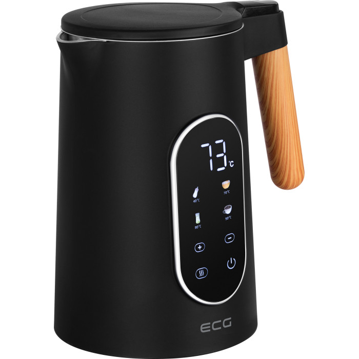 Електрочайник ECG RK1799 Smart Black купити у Київі, Харкові, Дніпрі, Одесі, Запоріжжі, Львові магазин TopTv