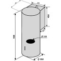 Витяжка VENTOLUX CILINDRO 35BK (1200) STMM