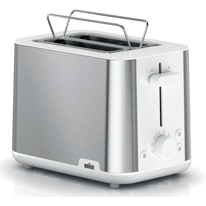 Тостер BRAUN HT1510WH купити у Київі, Харкові, Дніпрі, Одесі, Запоріжжі, Львові магазин TopTv