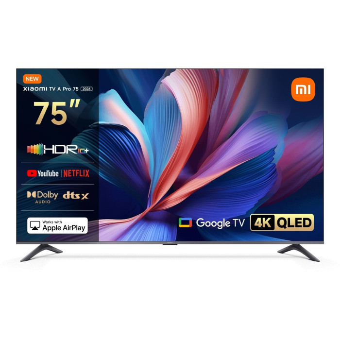 Телевізор XIAOMI TV A Pro 75 2026 (L75MB-APEU) купити у Київі, Харкові, Дніпрі, Одесі, Запоріжжі, Львові магазин TopTv