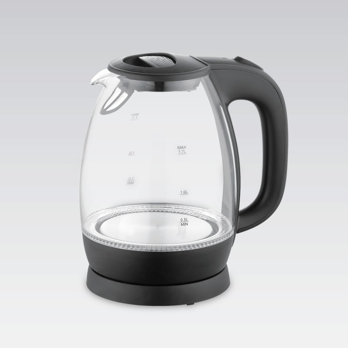 Електрочайник MAESTRO MR-063 black купити у Київі, Харкові, Дніпрі, Одесі, Запоріжжі, Львові магазин TopTv