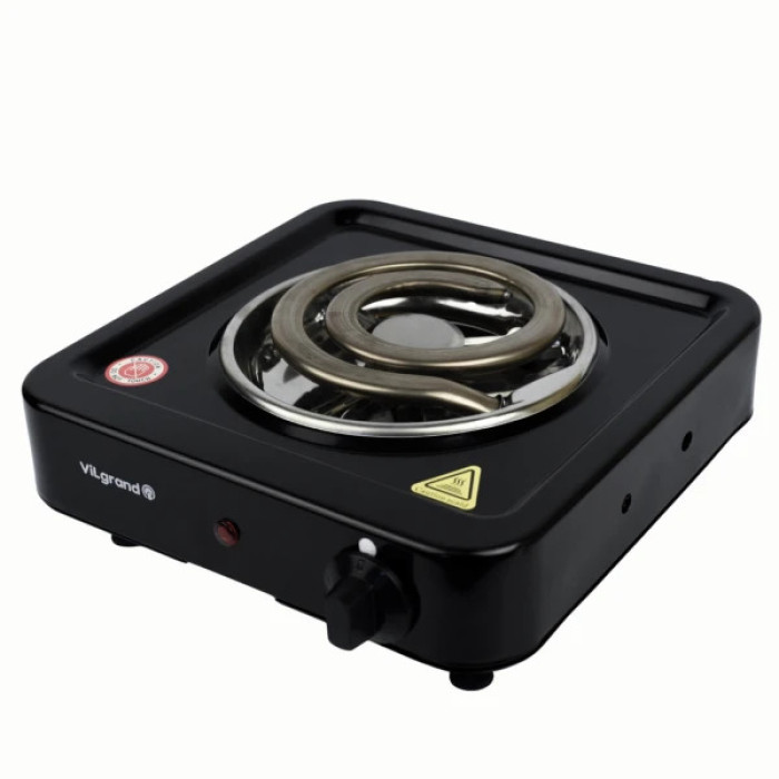 Плита настільна VILGRAND VHP 161D Black купити у Київі, Харкові, Дніпрі, Одесі, Запоріжжі, Львові магазин TopTv