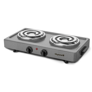 Плита настольная VILGRAND VHP 162D Gray