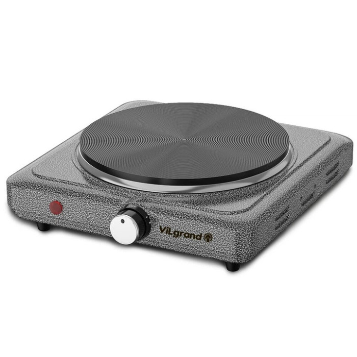 Плита настольная VILGRAND VHP 181F Gray купить в Киеве, Харькове, Днепре, Запорожье. Одессе, Львове магазин TOP TV