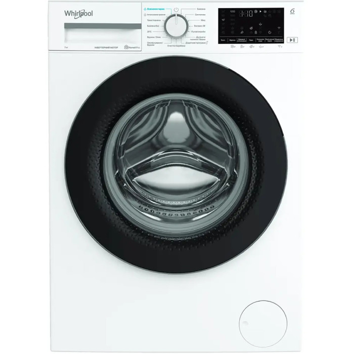 Пральна машина WHIRLPOOL WAM712WBUA купити у Київі, Харкові, Дніпрі, Одесі, Запоріжжі, Львові магазин TopTv
