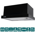 Витяжка VENTOLUX GARDA 45 BK (700) LED 2S купити у Київі, Харкові, Дніпрі, Одесі, Запоріжжі, Львові магазин TopTv