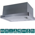 Витяжка VENTOLUX GARDA 45 INOX (700) LED купити у Київі, Харкові, Дніпрі, Одесі, Запоріжжі, Львові магазин TopTv